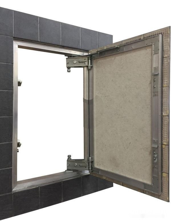 Люк под плитку РусВент Секрет-М (500x1100)