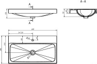 Умывальник Belux Париж ПА-700