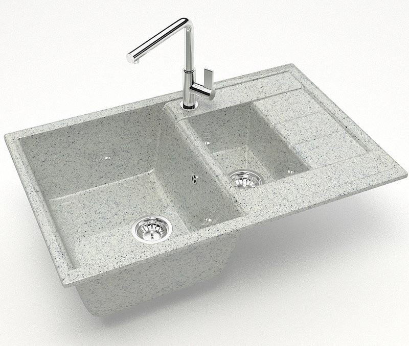 Кухонная мойка Marrbaxx 210/Q10 F210Q010 (светло-серый)