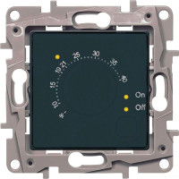 Терморегулятор Legrand Etika 672630 (антрацит)