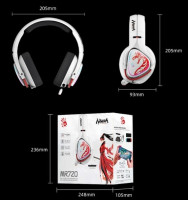 Наушники A4Tech Bloody MR720 (белый)