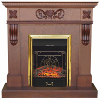 Камин Smolcom Corsica New STD-ASP (махагон коричневый антик)