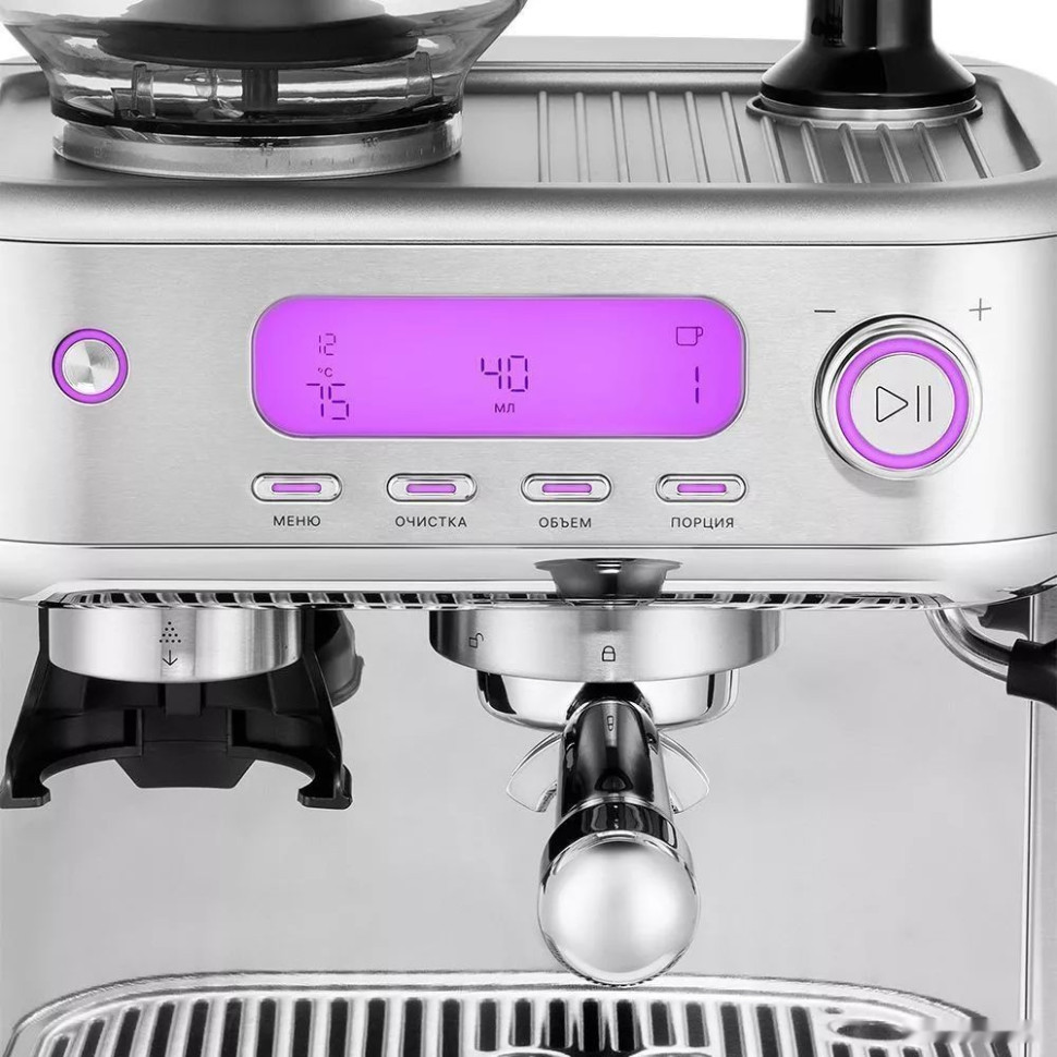 Рожковая помповая кофеварка Kitfort KT-7113 Рожковая помповая кофеварка Kitfort KT-7113