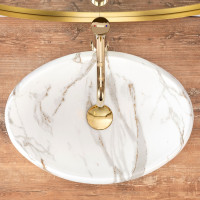 Умывальник Rea Linda лава матовый U8568