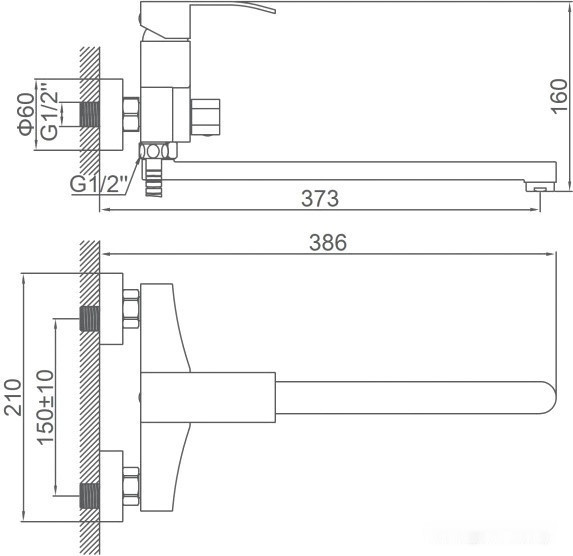 Смеситель Ledeme L72217