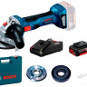 Угловая шлифмашина Bosch GWS 180-LI Professional 06019H9025 (с 1-им АКБ, кейс) Угловая шлифмашина Bosch GWS 180-LI Professional 06019H9025 (с 1-им АКБ, кейс)