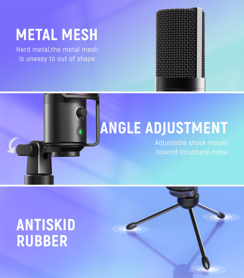 Проводной микрофон FIFINE K669 PRO3 Проводной микрофон FIFINE K669 PRO3