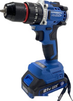 Ударная дрель-шуруповерт Redbo OAD-21PBL (с 2-мя АКБ, кейс)