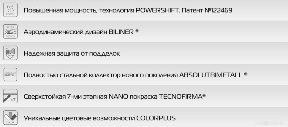 Радиатор Royal Thermo BiLiner Bianco 350 (5 секций, с монтажным комплектом и угловыми кранами)