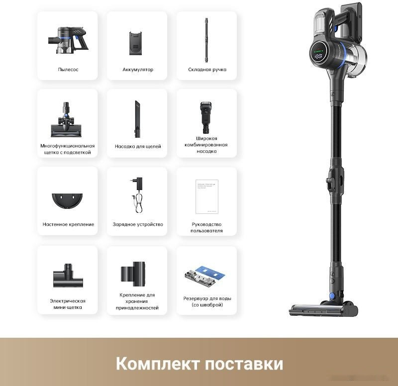 Пылесос Trouver Cordless Vacuum Cleaner J30 VJ12A (международная версия) Пылесос Trouver Cordless Vacuum Cleaner J30 VJ12A (международная версия)