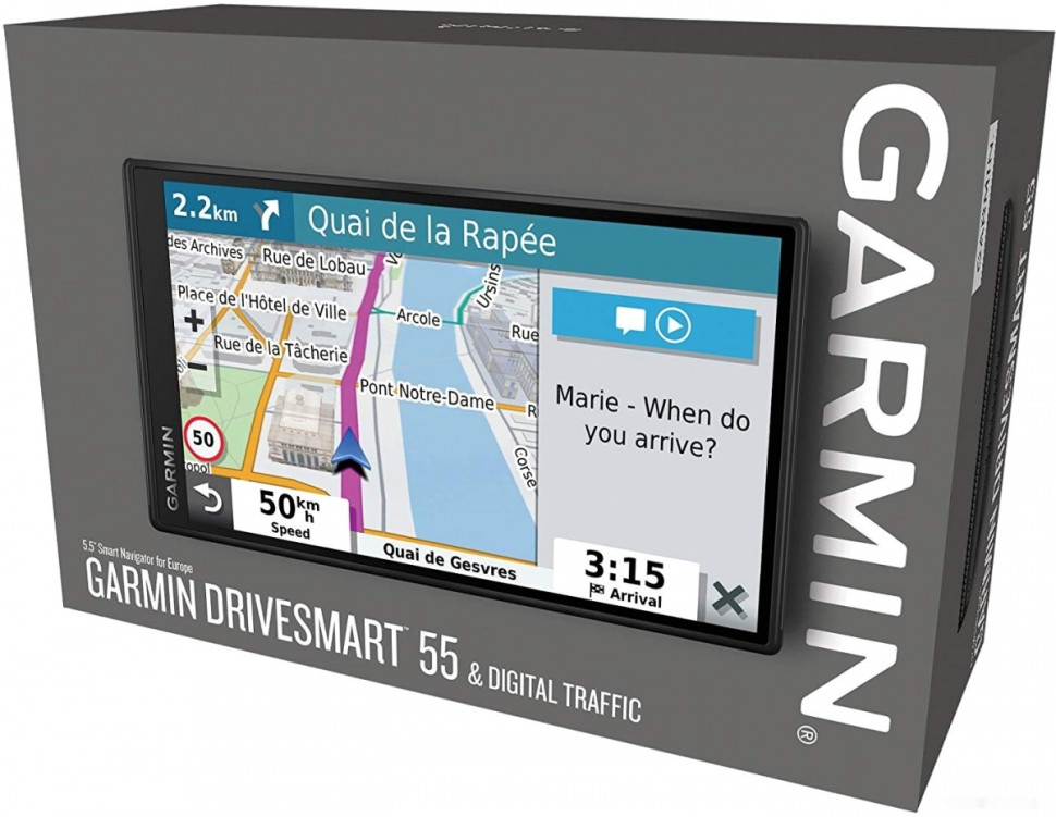 GPS навигатор Garmin DriveSmart 55 MT-D