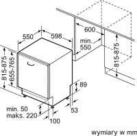Посудомоечная машина Bosch Serie 4 SMH4HVX03E