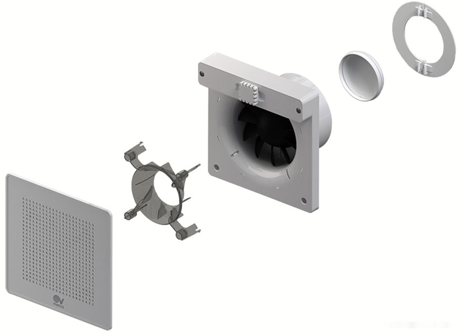 Вытяжная вентиляция Vortice ME 100/4" LL T (золотистый металлик)