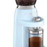 Кофемолка Smeg CGF01PBEU (пастельный голубой) Кофемолка Smeg CGF01PBEU (пастельный голубой)
