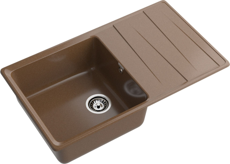 Кухонная мойка GranFest GF-LV-860L терракот Кухонная мойка GranFest GF-LV-860L терракот