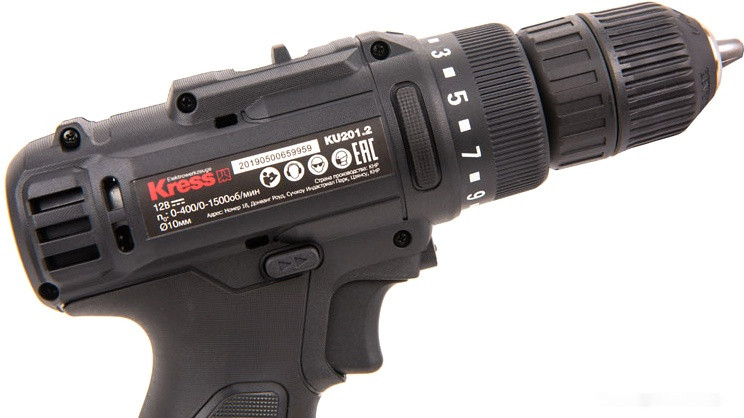 Дрель-шуруповерт Kress KU201.2 (с 2-мя АКБ, сумка) Дрель-шуруповерт Kress KU201.2 (с 2-мя АКБ, сумка)