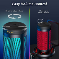 Проводной микрофон Tonor TC310 (черный)