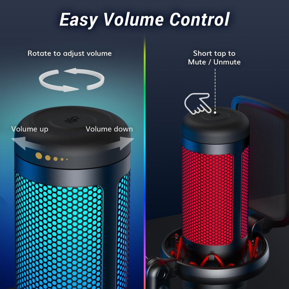 Проводной микрофон Tonor TC310 (черный) Проводной микрофон Tonor TC310 (черный)