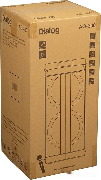 Колонка для вечеринок DIALOG AO-300 Колонка для вечеринок DIALOG AO-300