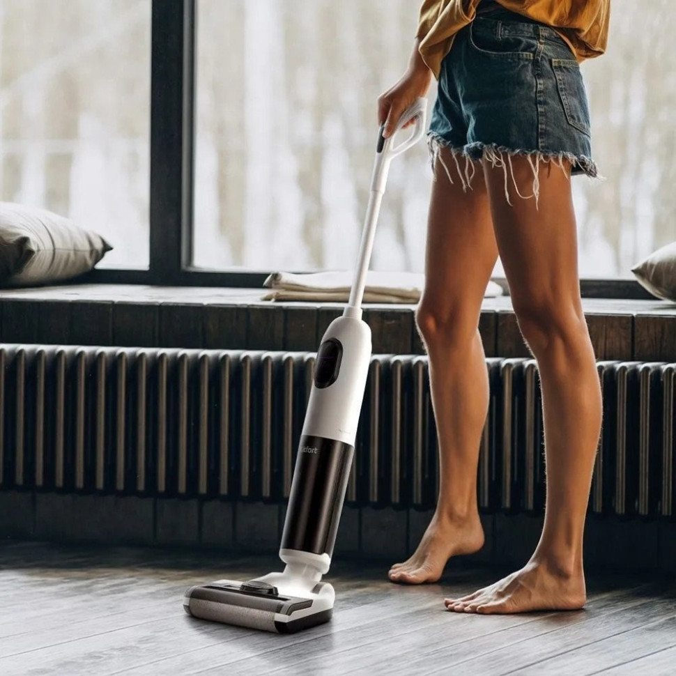 Вертикальный моющий пылесос Kitfort КТ-5267 Вертикальный моющий пылесос Kitfort КТ-5267