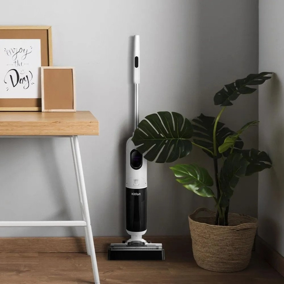 Вертикальный моющий пылесос Kitfort КТ-5267 Вертикальный моющий пылесос Kitfort КТ-5267