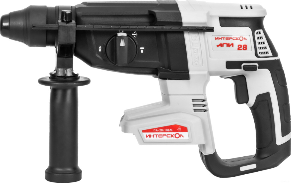 Перфоратор Интерскол ПА-28/18ВM (с 2-мя АКБ 2 Ач, кейс) Перфоратор Интерскол ПА-28/18ВM (с 2-мя АКБ 2 Ач, кейс)