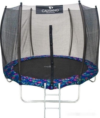 Батут Calviano Outside Master Smile 252 см - 8ft (внешняя сетка, с лестницей) Батут Calviano Outside Master Smile 252 см - 8ft (внешняя сетка, с лестницей)
