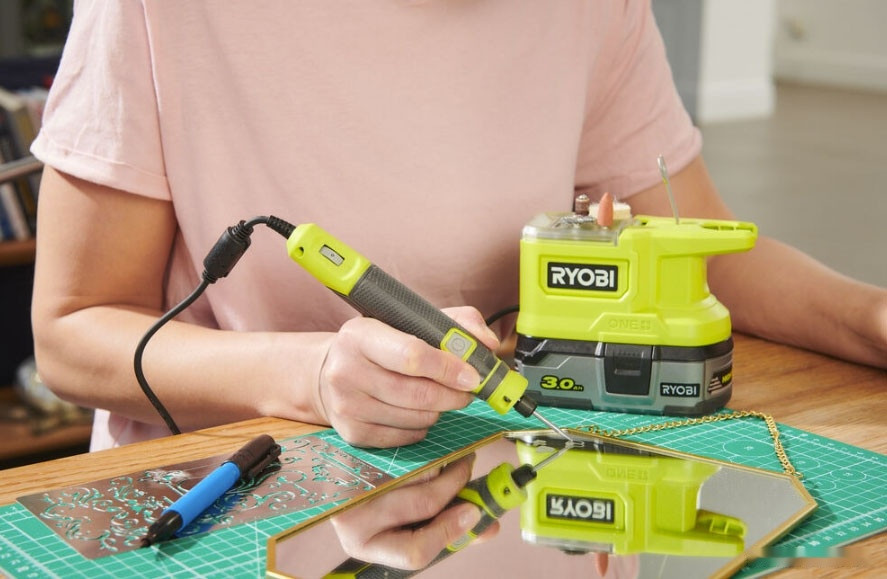 Шлифовальная машина Ryobi RRT18-0 5133004939 (без АКБ)