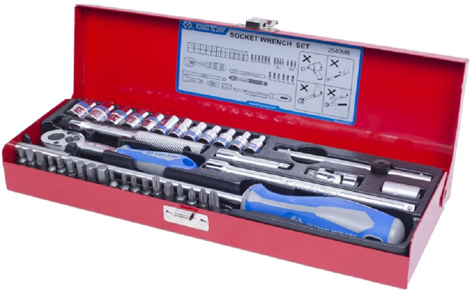 Набор ручного инструмента King Tony 2540MR Набор ручного инструмента King Tony 2540MR