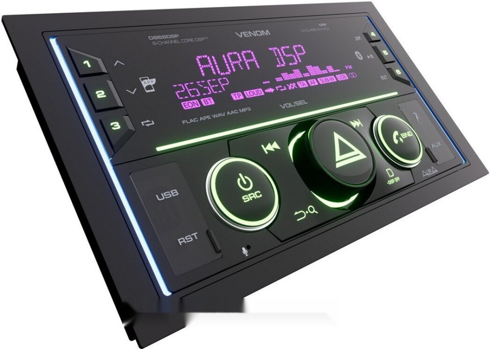 Автомагнитола Aura Venom-D868DSP Автомагнитола Aura Venom-D868DSP