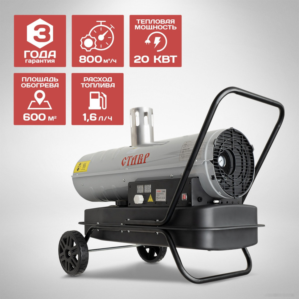 Тепловая пушка Ставр ПТД-20НЭ Тепловая пушка Ставр ПТД-20НЭ