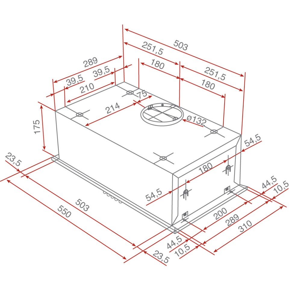 Вытяжка Teka GFH 55 Вытяжка Teka GFH 55