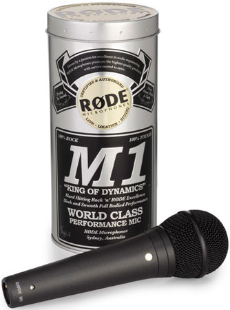 Ручной микрофон RODE M1 Ручной микрофон RODE M1