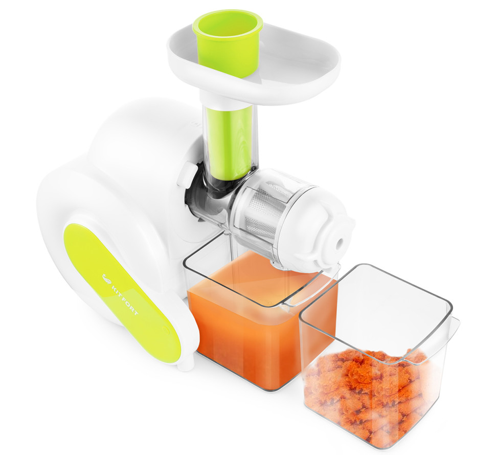 Соковыжималка Kitfort KT-1110-1 (Green) Соковыжималка Kitfort KT-1110-1 (Green)