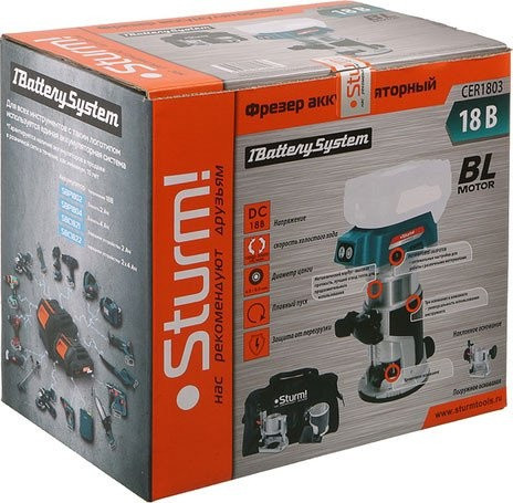 Фрезер Sturm CER1803 (без АКБ)