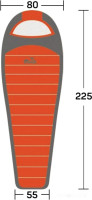 Спальный мешок Tramp Oimyakon T-Loft TRS-048R (правая молния)