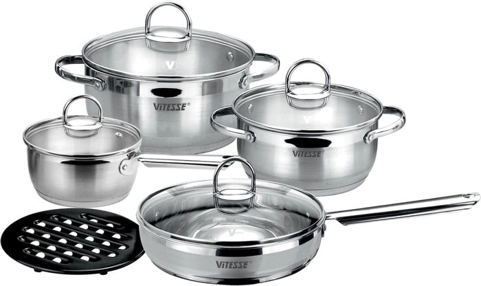 Набор кастрюль Vitesse Azura VS-1005