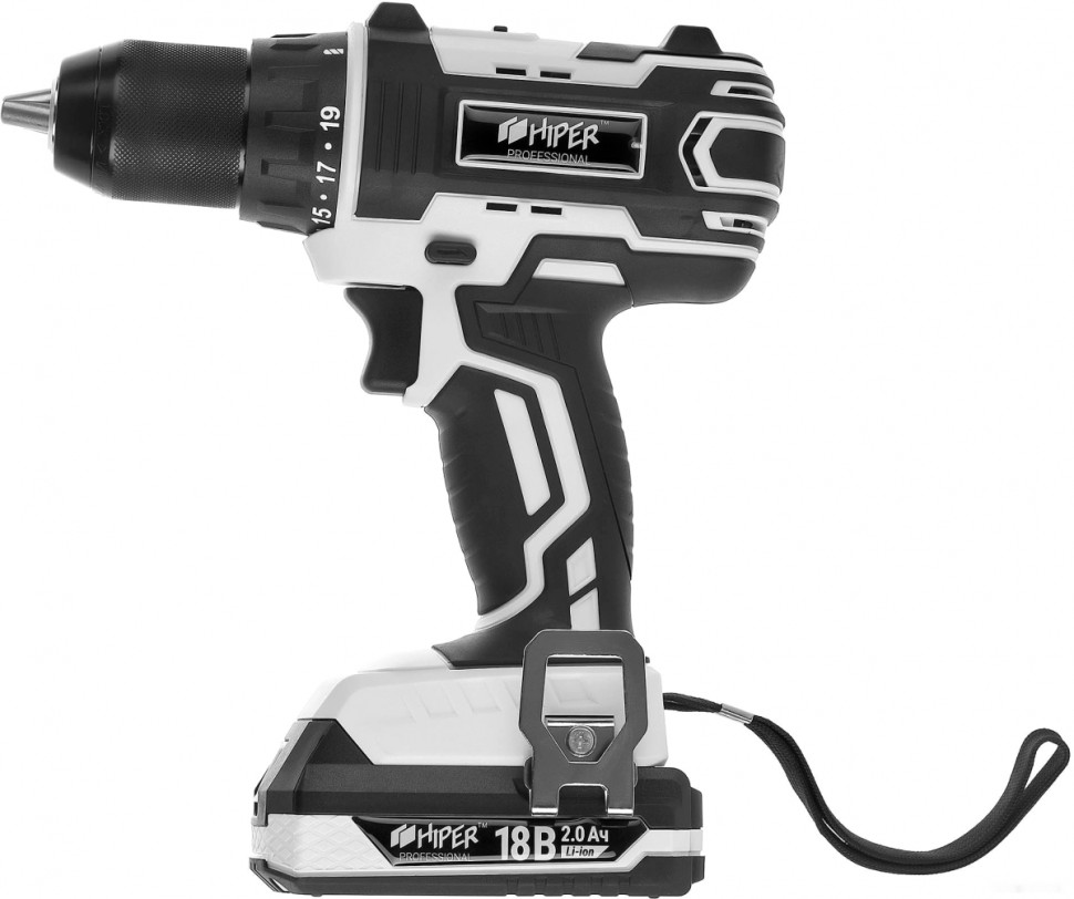 Дрель-шуруповерт HIPER HCD18C KIT (с 2-мя АКБ, кейс) Дрель-шуруповерт HIPER HCD18C KIT (с 2-мя АКБ, кейс)