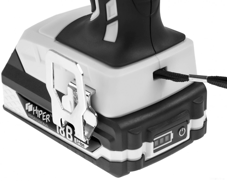 Дрель-шуруповерт HIPER HCD18C KIT (с 2-мя АКБ, кейс) Дрель-шуруповерт HIPER HCD18C KIT (с 2-мя АКБ, кейс)