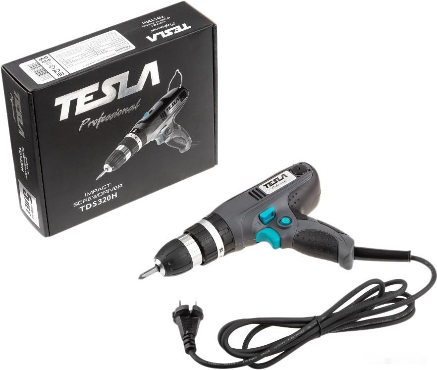 Ударная дрель-шуруповерт Tesla TDS320H Ударная дрель-шуруповерт Tesla TDS320H