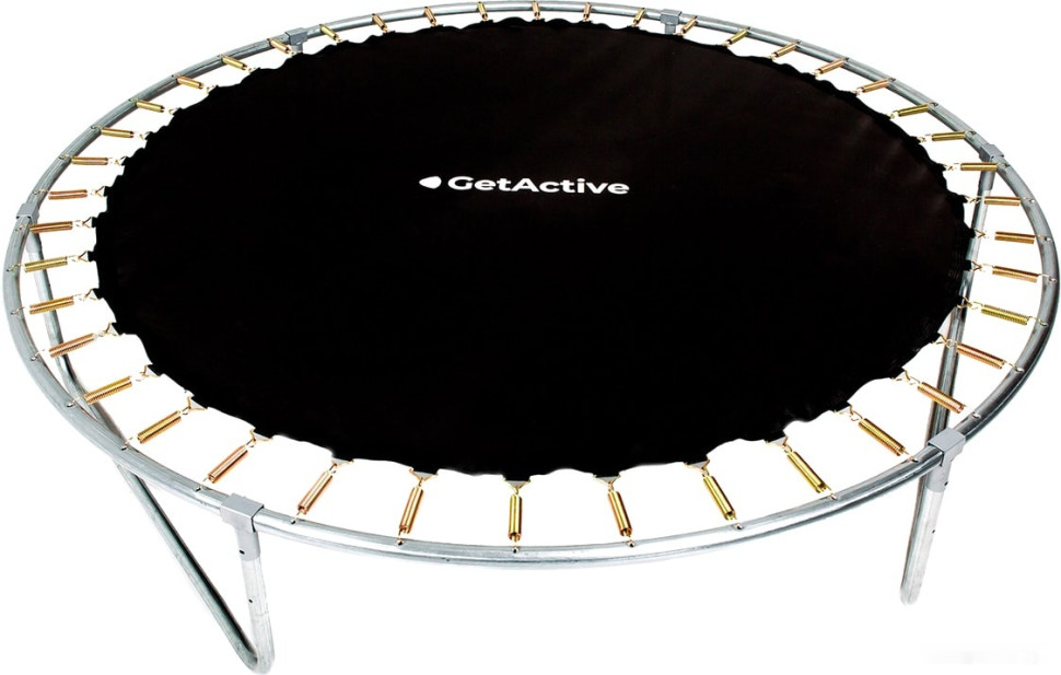 Батут GetActive Jump 10ft - 312 см с лестницей, внешней сеткой (черный) Батут GetActive Jump 10ft - 312 см с лестницей, внешней сеткой (черный)