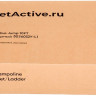 Батут GetActive Jump 10ft - 312 см с лестницей, внешней сеткой (черный) Батут GetActive Jump 10ft - 312 см с лестницей, внешней сеткой (черный)