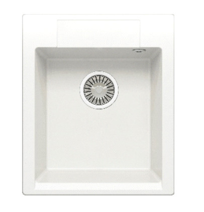 Кухонная мойка Polygran Argo-420 (белый хлопок 36)