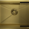 Кухонная мойка Granula GR-6045U (золото сатин)