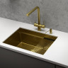 Кухонная мойка Granula GR-6045U (золото сатин)