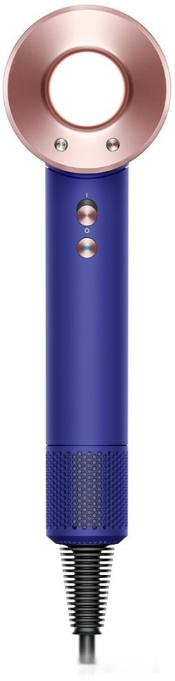 Фен Dyson HD07 Supersonic 426081-01 (синий/розовое золото)