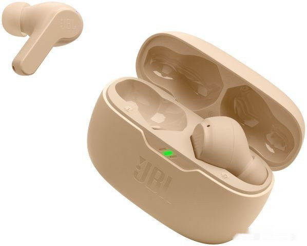 Наушники JBL Wave Beam (бежевый) Наушники JBL Wave Beam (бежевый)