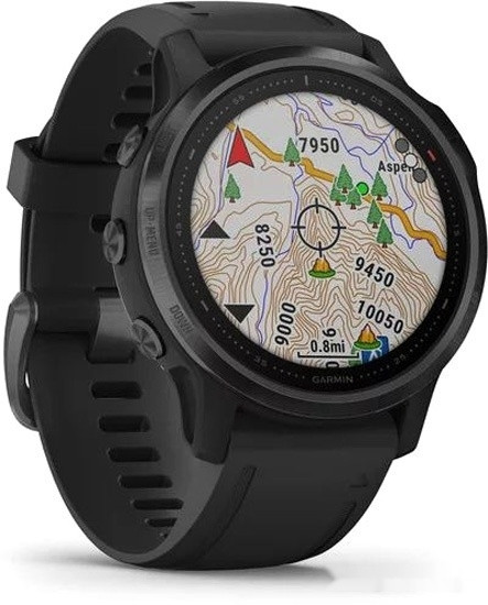 Умные часы Garmin Fenix 6s Pro (черный)