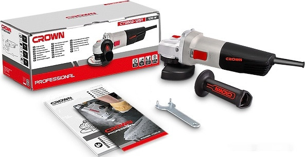 Угловая шлифмашина Crown CT13502-125R 420503