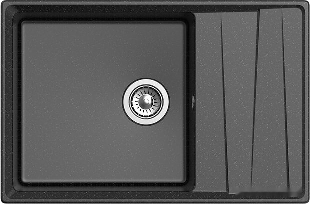 Кухонная мойка GranFest GF-LV-760L (черный) Кухонная мойка GranFest GF-LV-760L (черный)